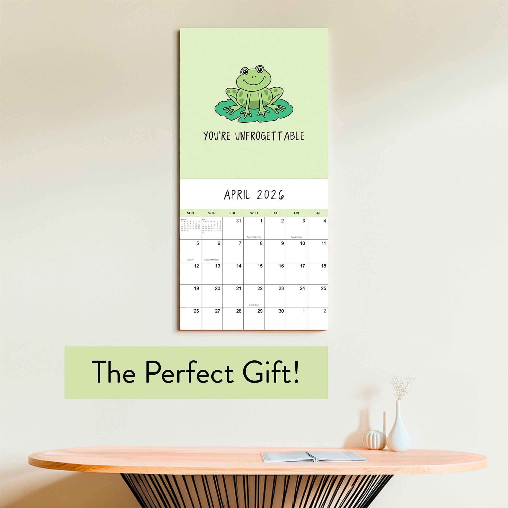 2026 Pun Wall Calendar
