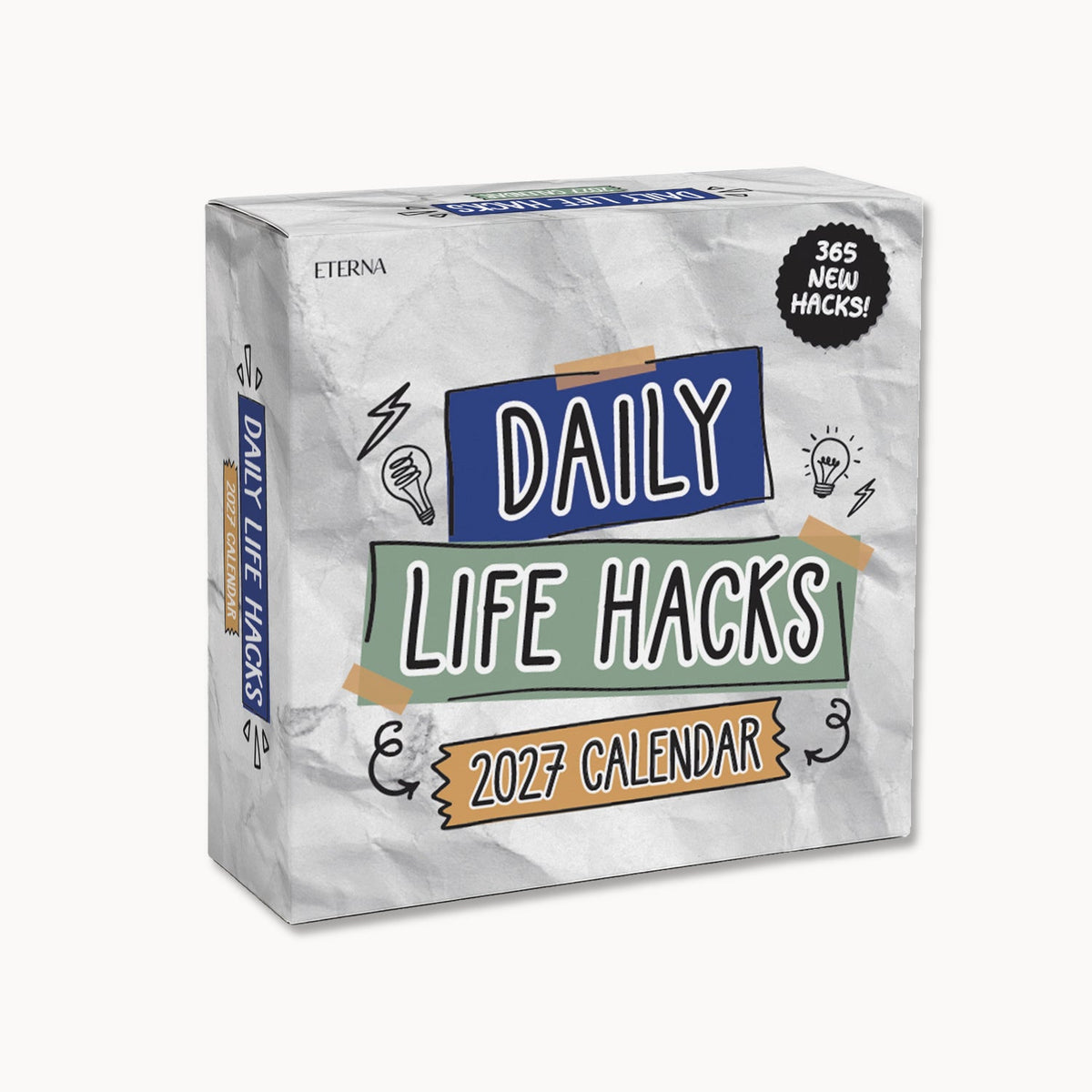 2027 Daily Life Hacks Calendar by Eterna Goods