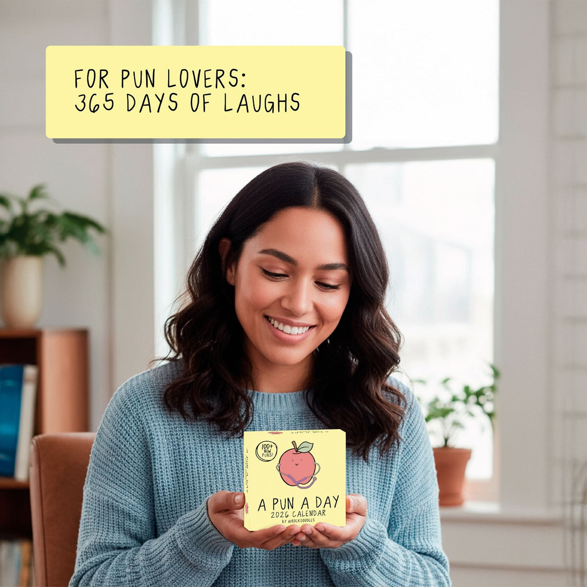 Humor Rutiner Add Humor to Your Daily Routine With 2026 Pun a Day Calendar – Eterna Goods