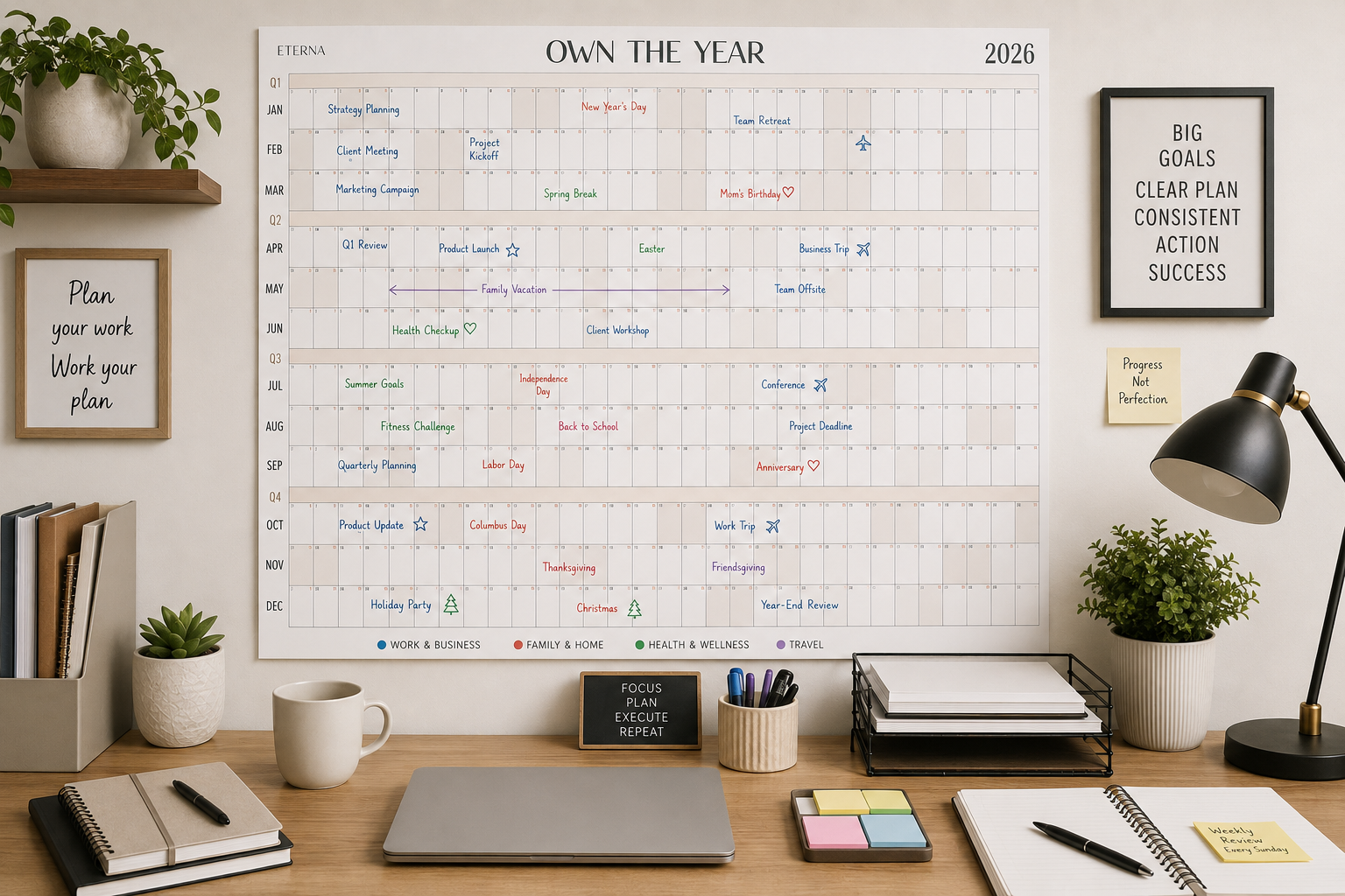 Undated vs. Dated Wall Calendars: Which One Is Right for You? 