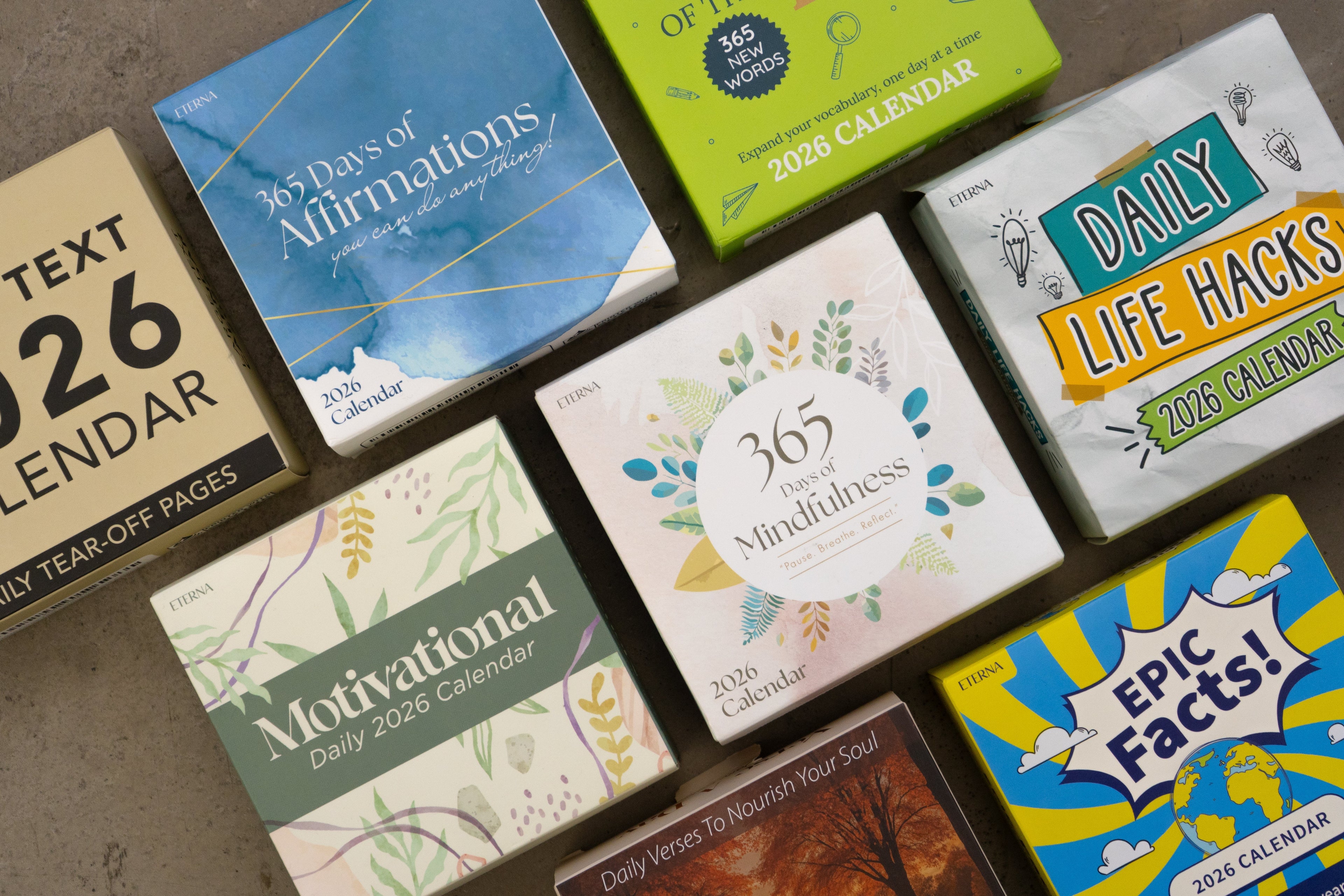 Affirmations, Mindfulness, and Motivational Calendars