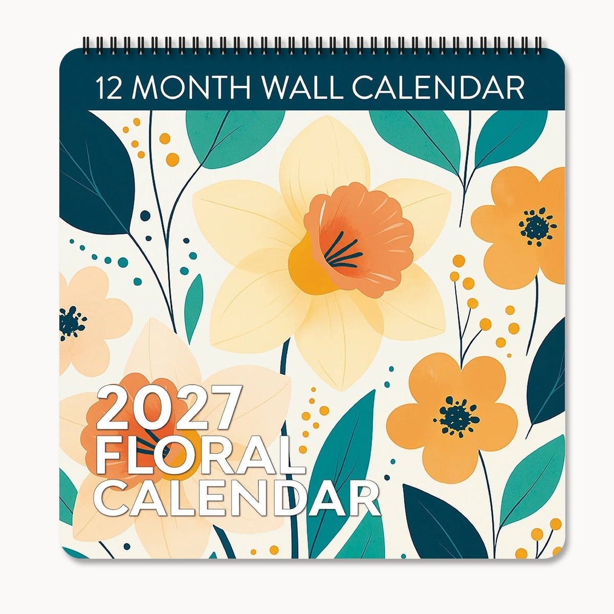 2027 Floral Wall Calendar by Eterna Goods