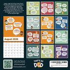 2026 Dad Joke Wall Calendar