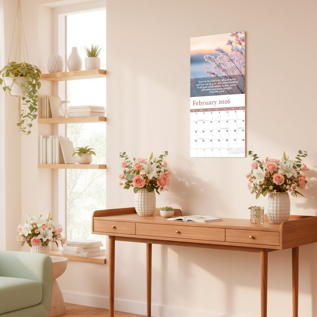 2026 Bible Verse Wall Calendar