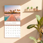 2026 Beaches Wall Calendar