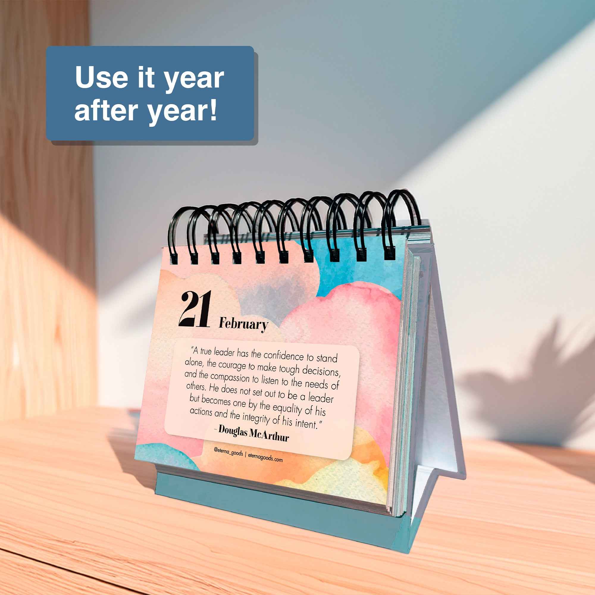 Motivational Perpetual Calendar
