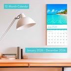 2026 Beaches Wall Calendar