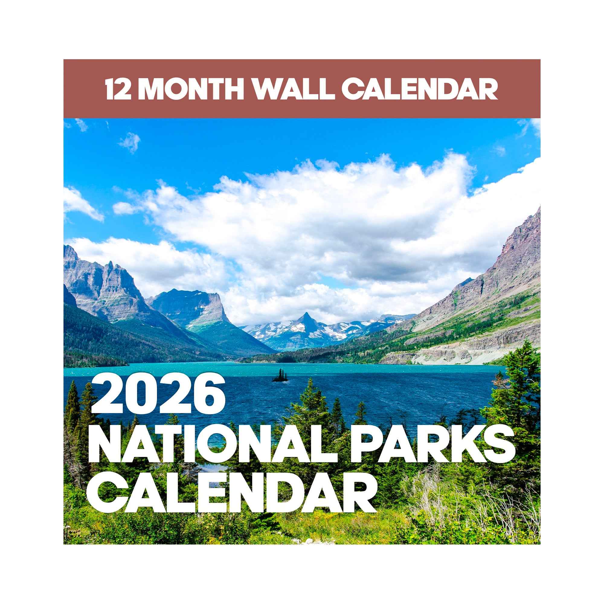 2026 National Parks Wall Calendar