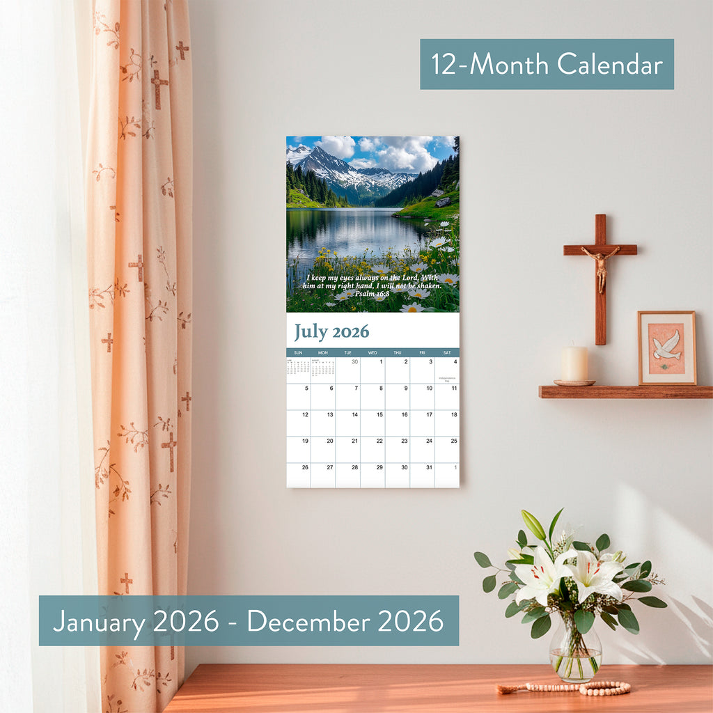 2026 Bible Verse Wall Calendar