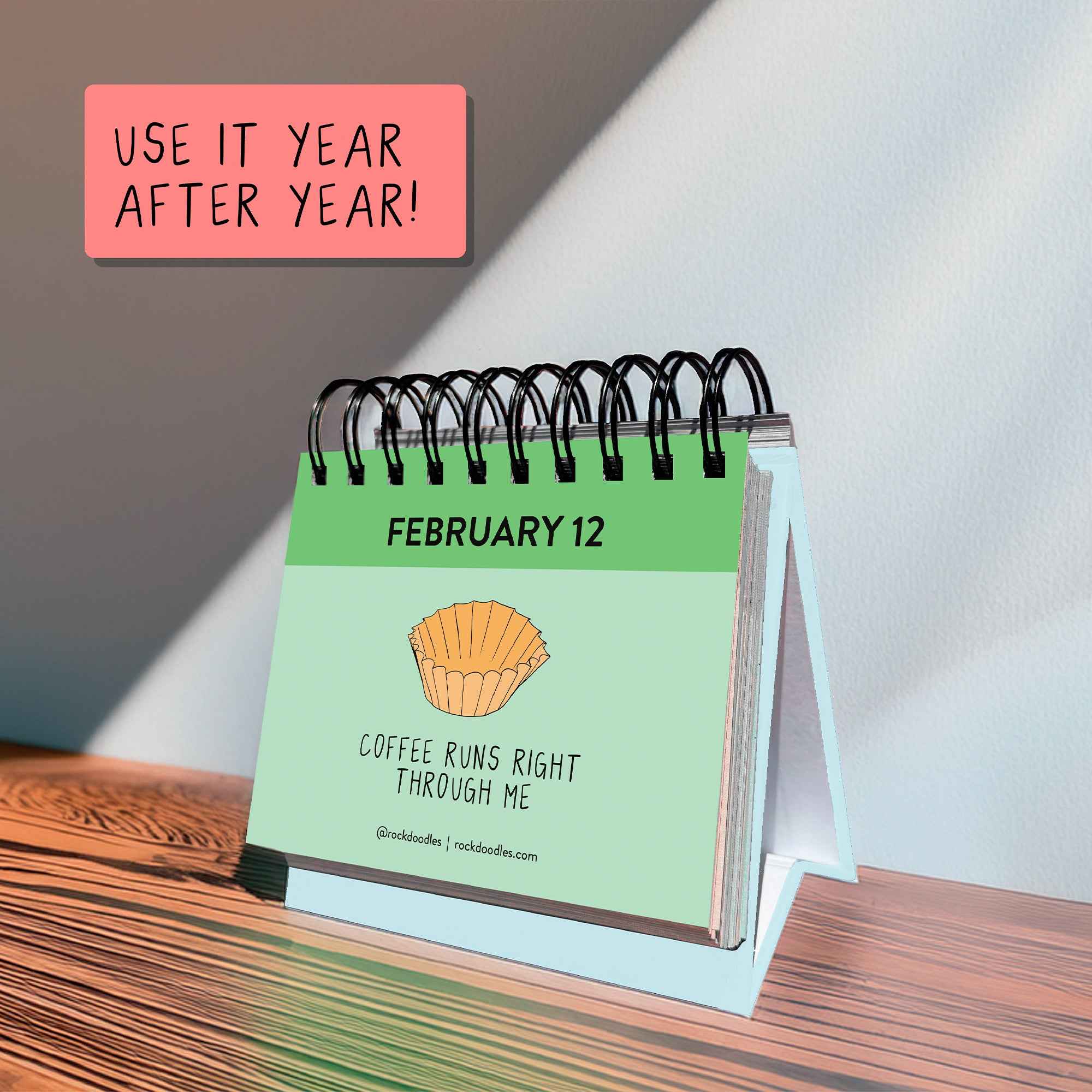 A Pun A Day Perpetual Calendar