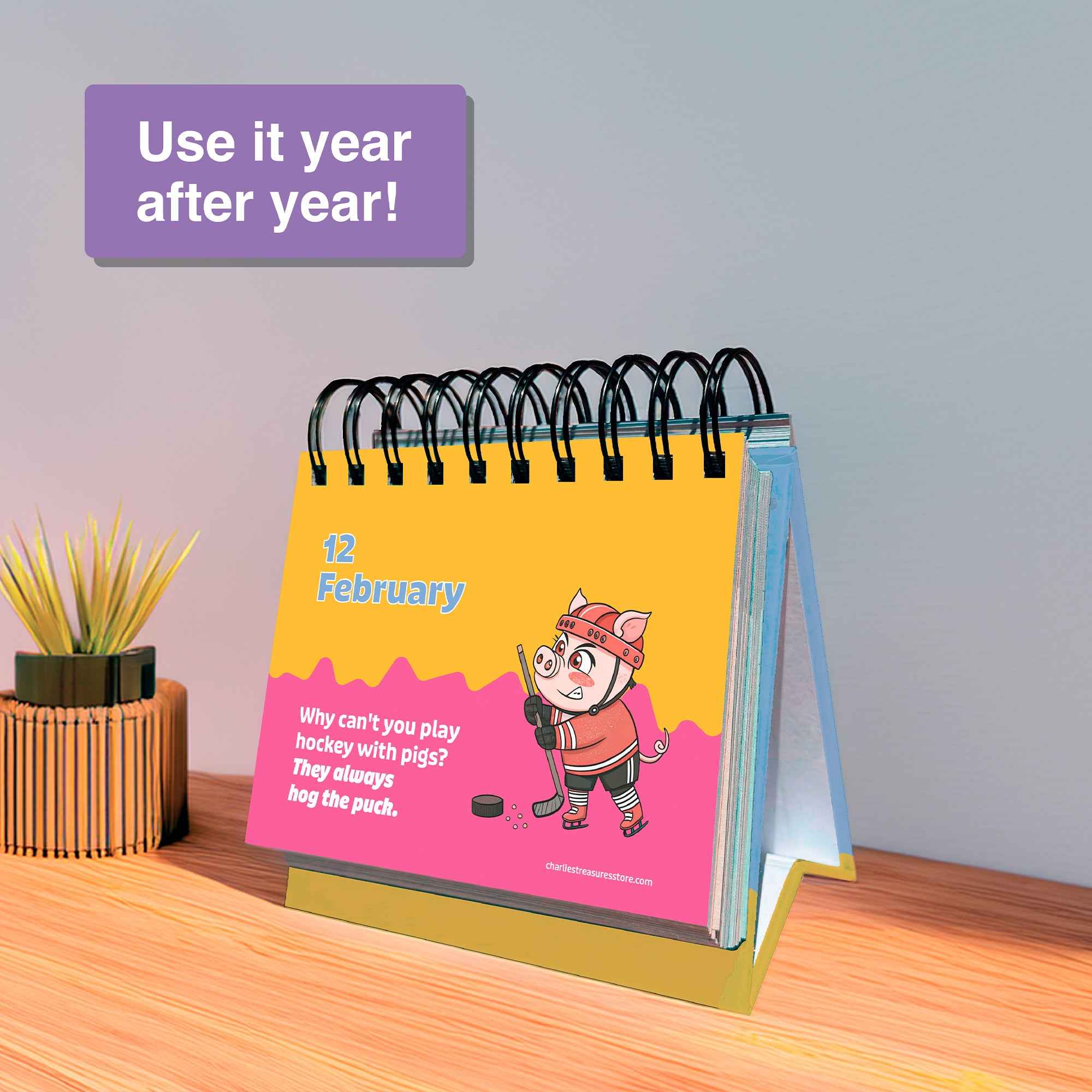 Perpetual Kids Jokes Calendar