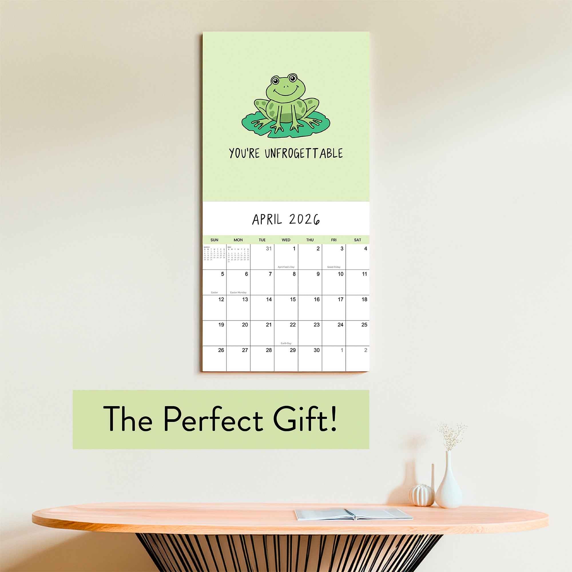 2026 Pun Wall Calendar