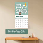 2026 Dad Joke Wall Calendar