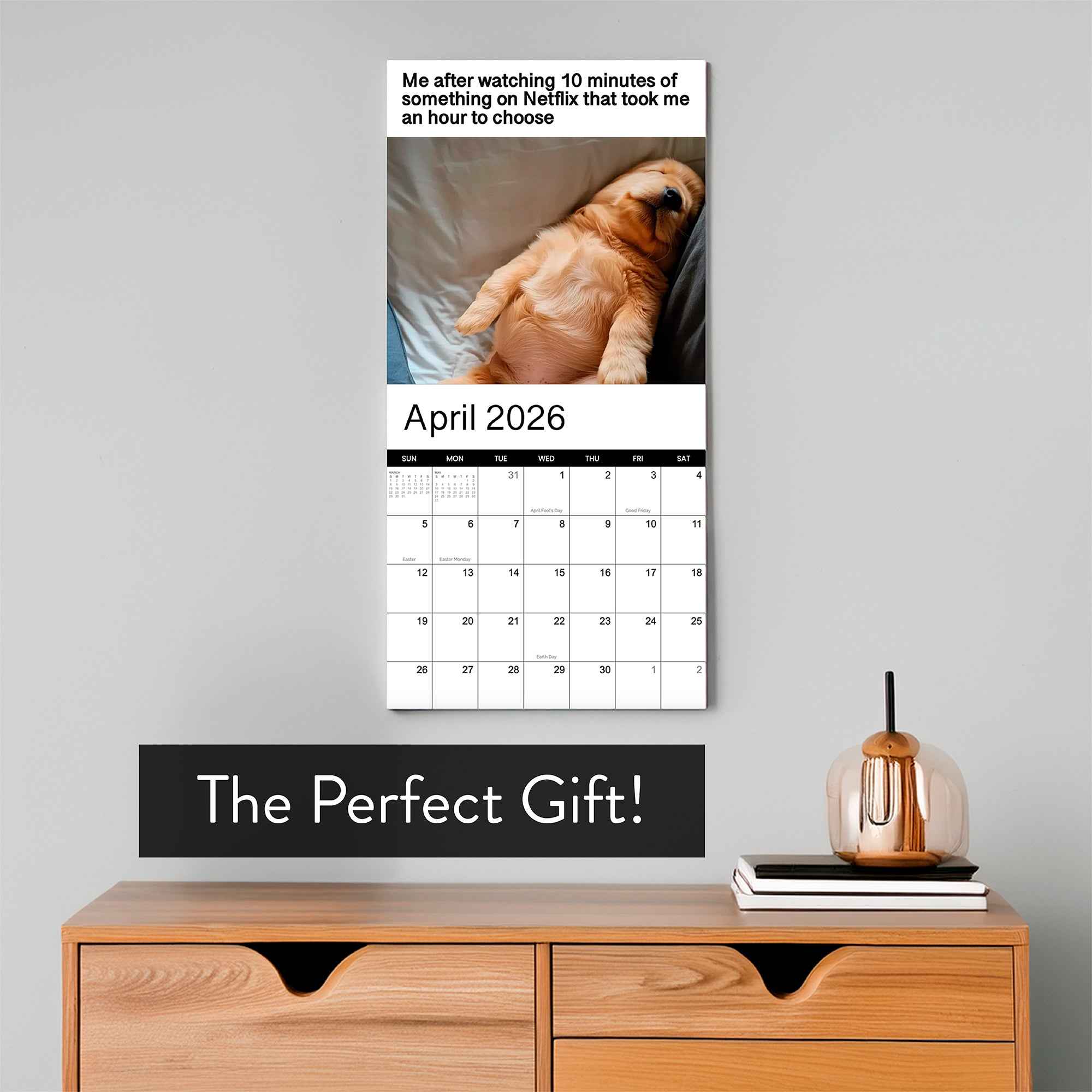 2026 Meme Wall Calendar