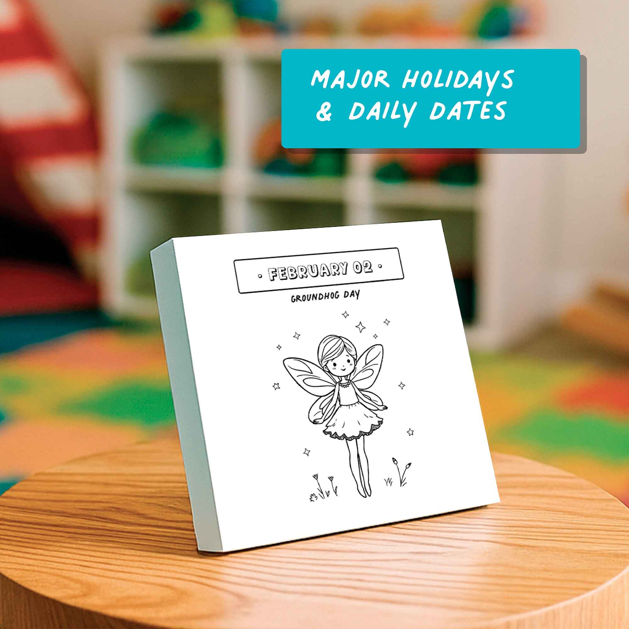 Kids Coloring Calendar