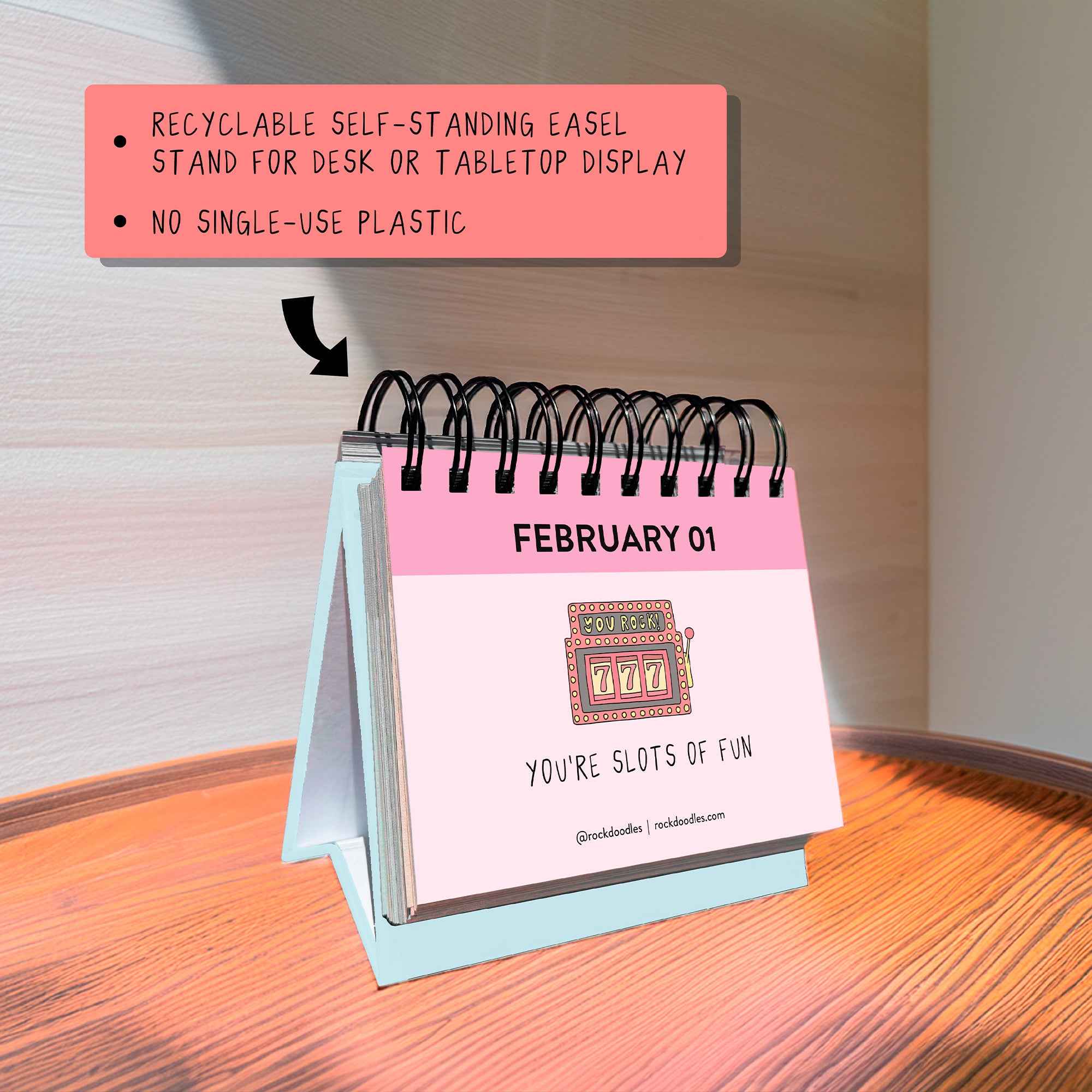 A Pun A Day Perpetual Calendar