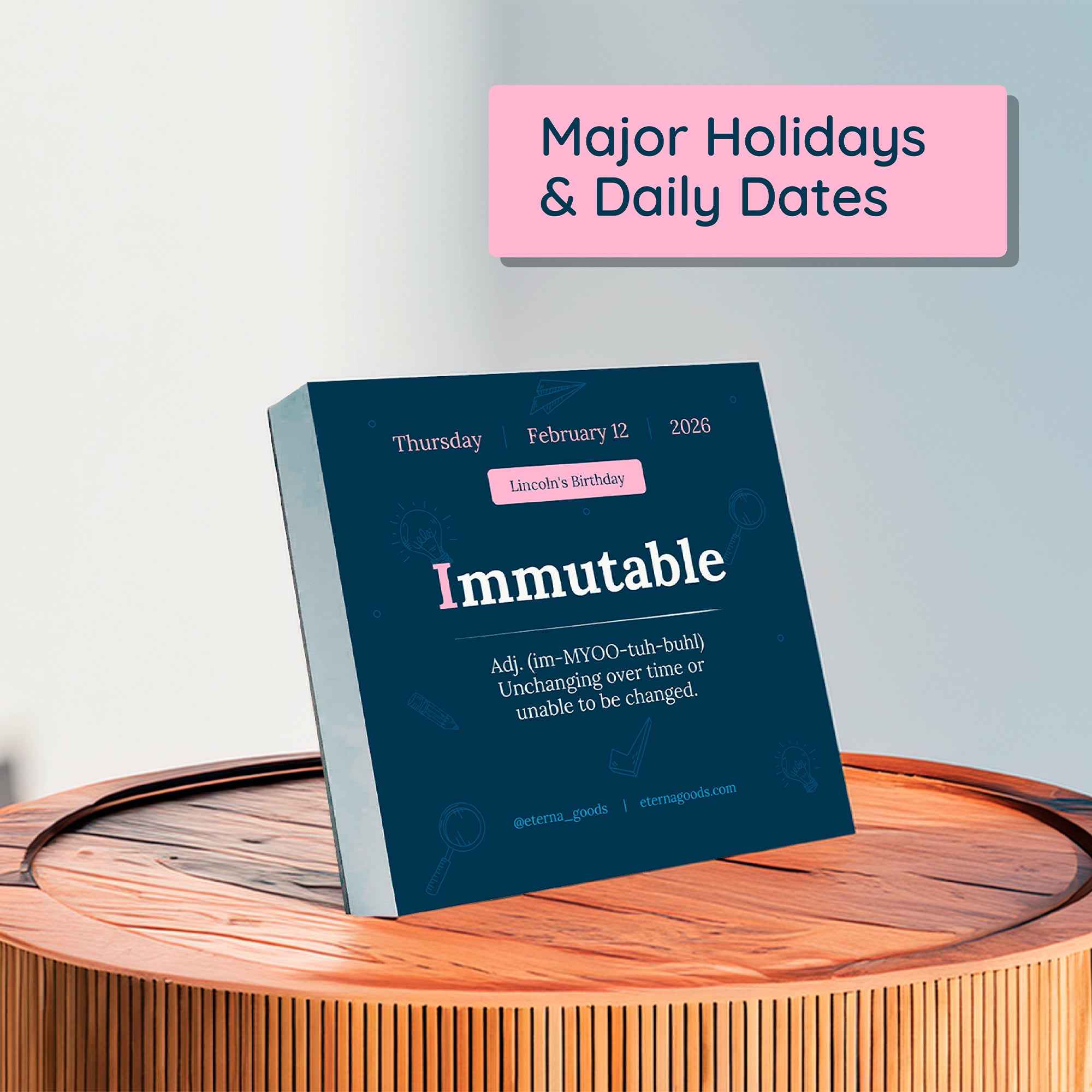 2026 Word Of The Day Calendar