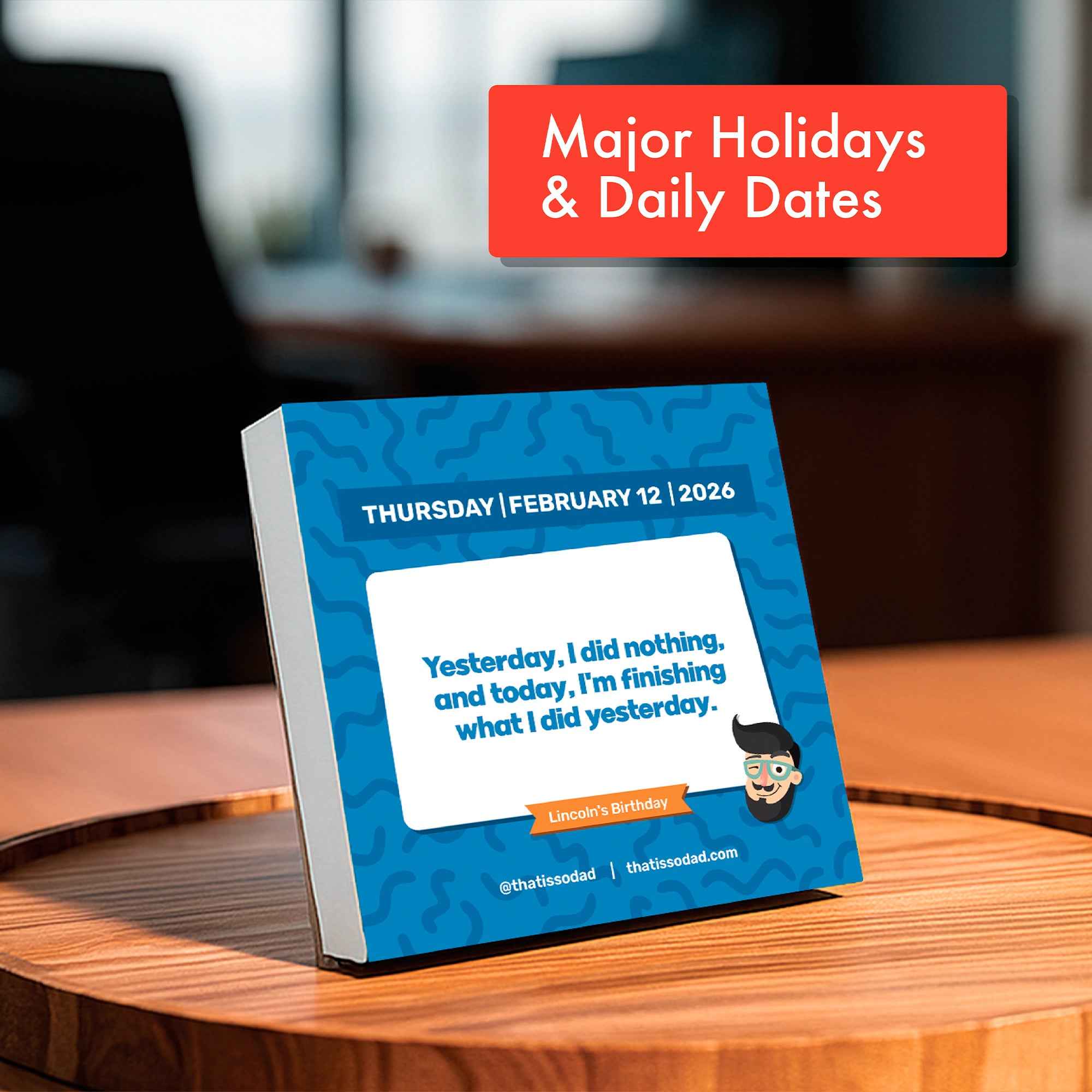 2026 Daily Dad Joke Calendar