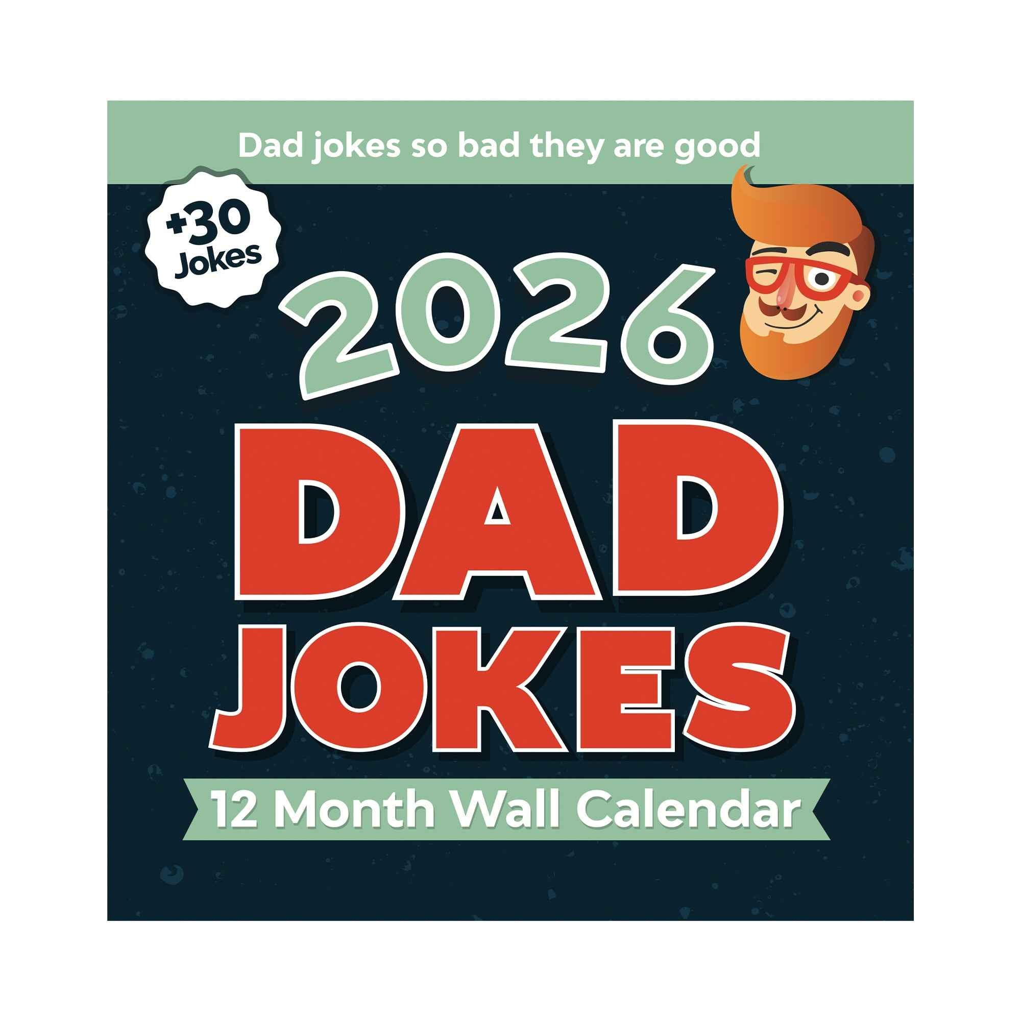 2026 Dad Joke Wall Calendar