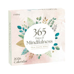 The 2025 Mindfulness Calendar by Eterna Goods features botanical illustrations and the phrase "Pause. Breathe. Reflect." on the cover, inviting you to practice mindfulness each day.
