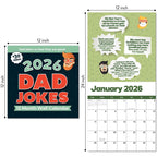 2026 Dad Joke Wall Calendar