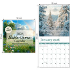 2026 Bible Verse Wall Calendar