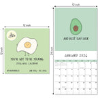 2026 Pun Wall Calendar