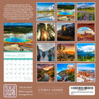 2026 National Parks Wall Calendar