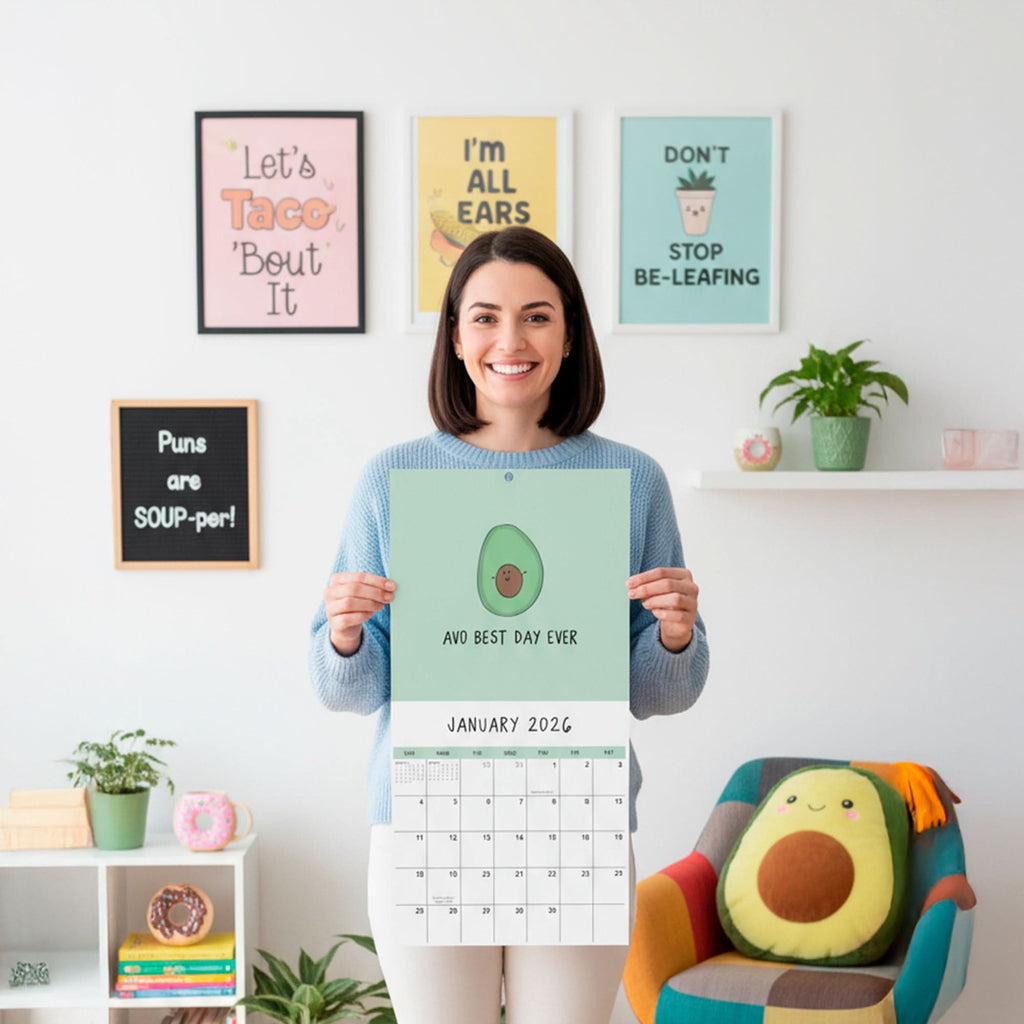 2026 Pun Wall Calendar