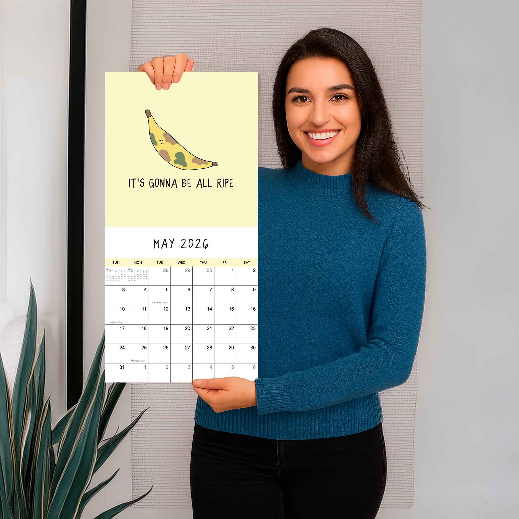 2026 Pun Wall Calendar