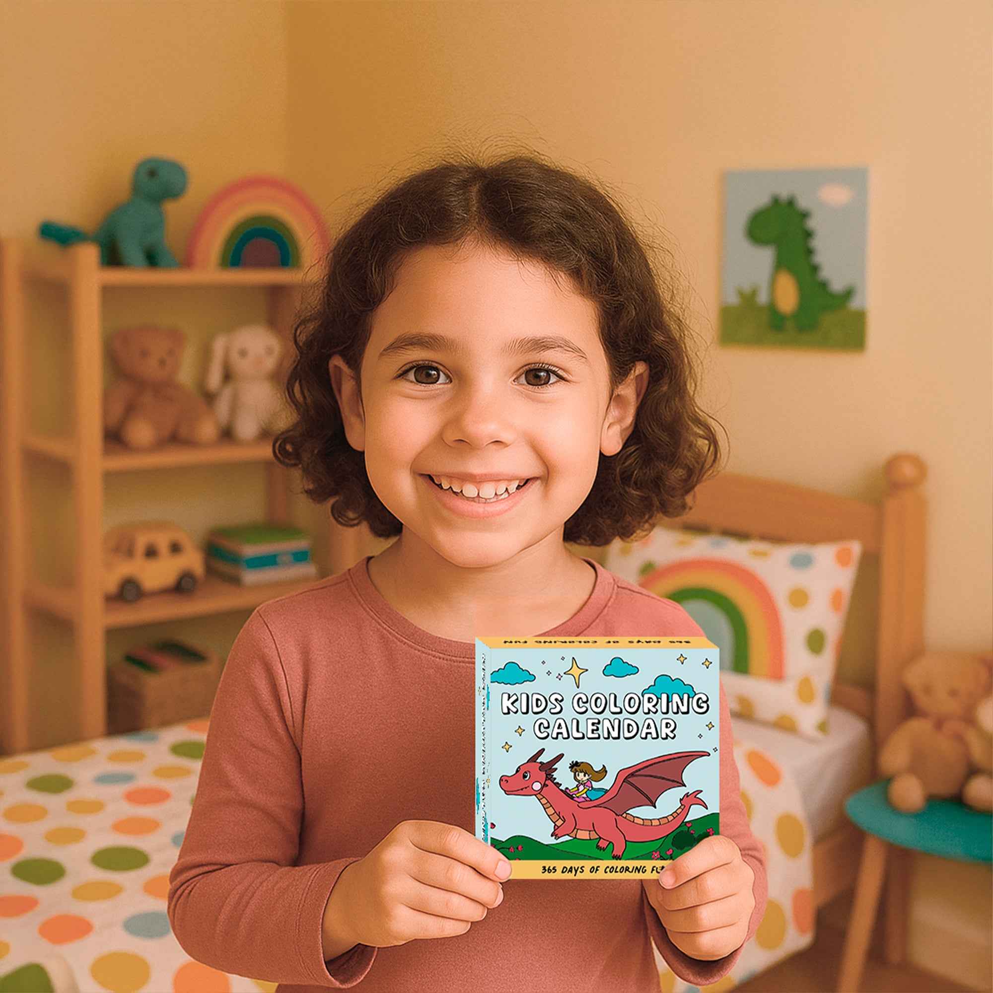 Kids Coloring Calendar