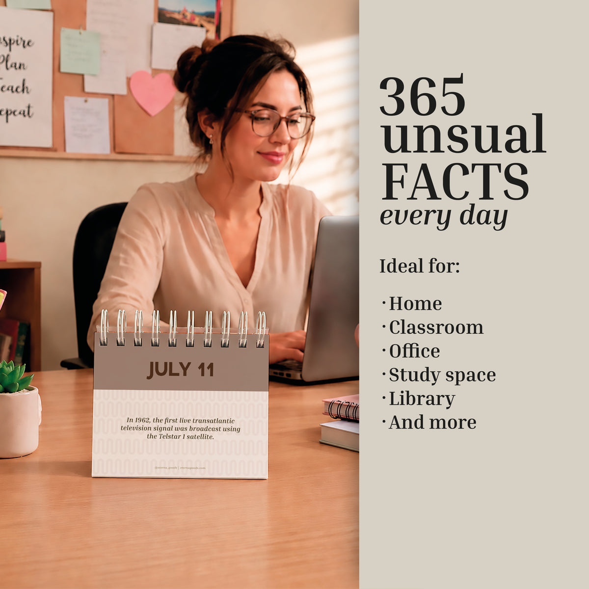 Perpetual Unusual Knowledge & Facts Perpetual Calendar