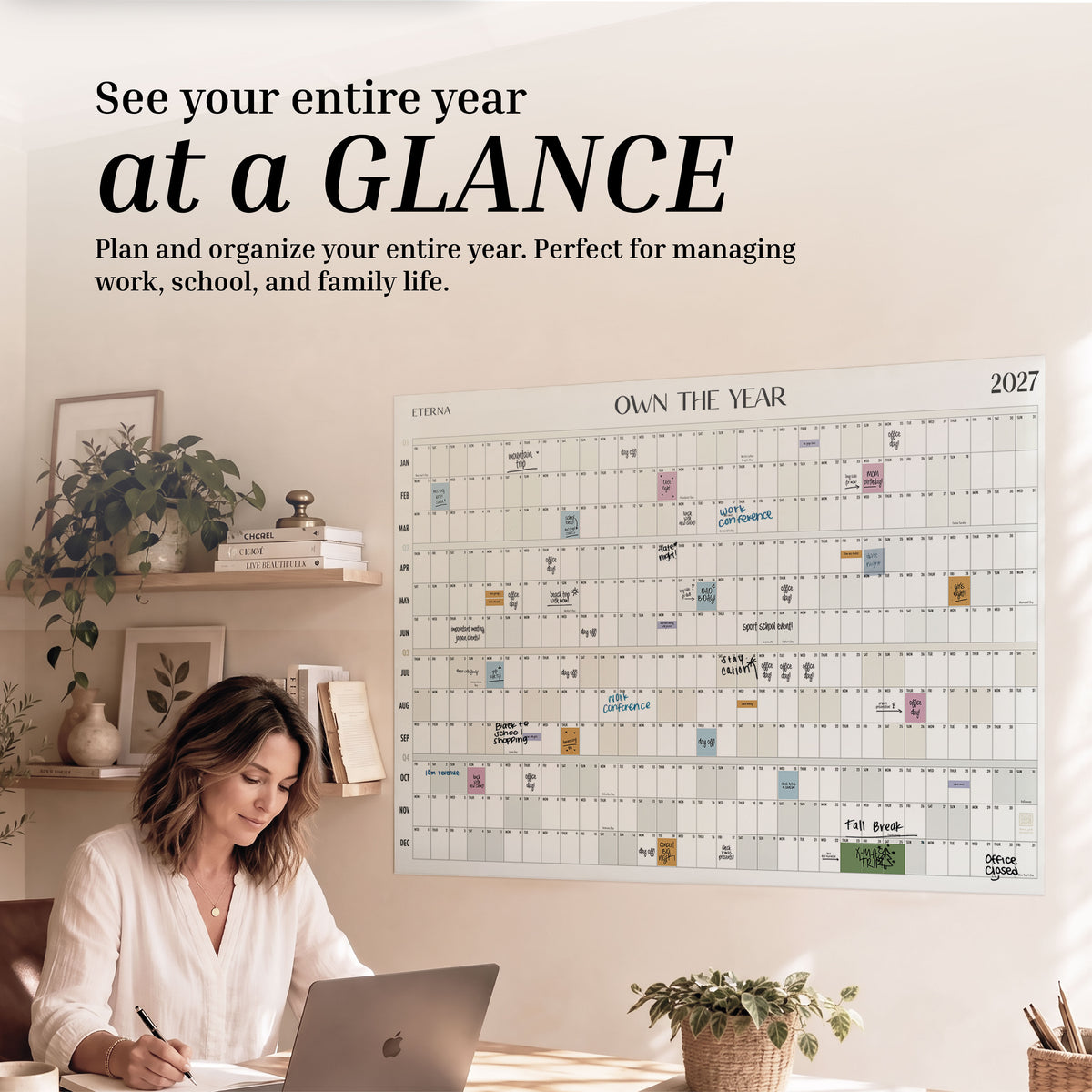 Dated Own The Year Calendar