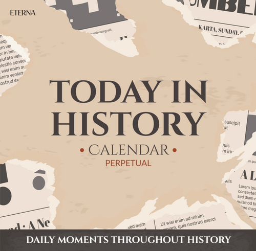 Today In History Perpetual Calendar