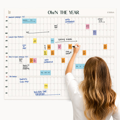 Undated Own The Year Calendar