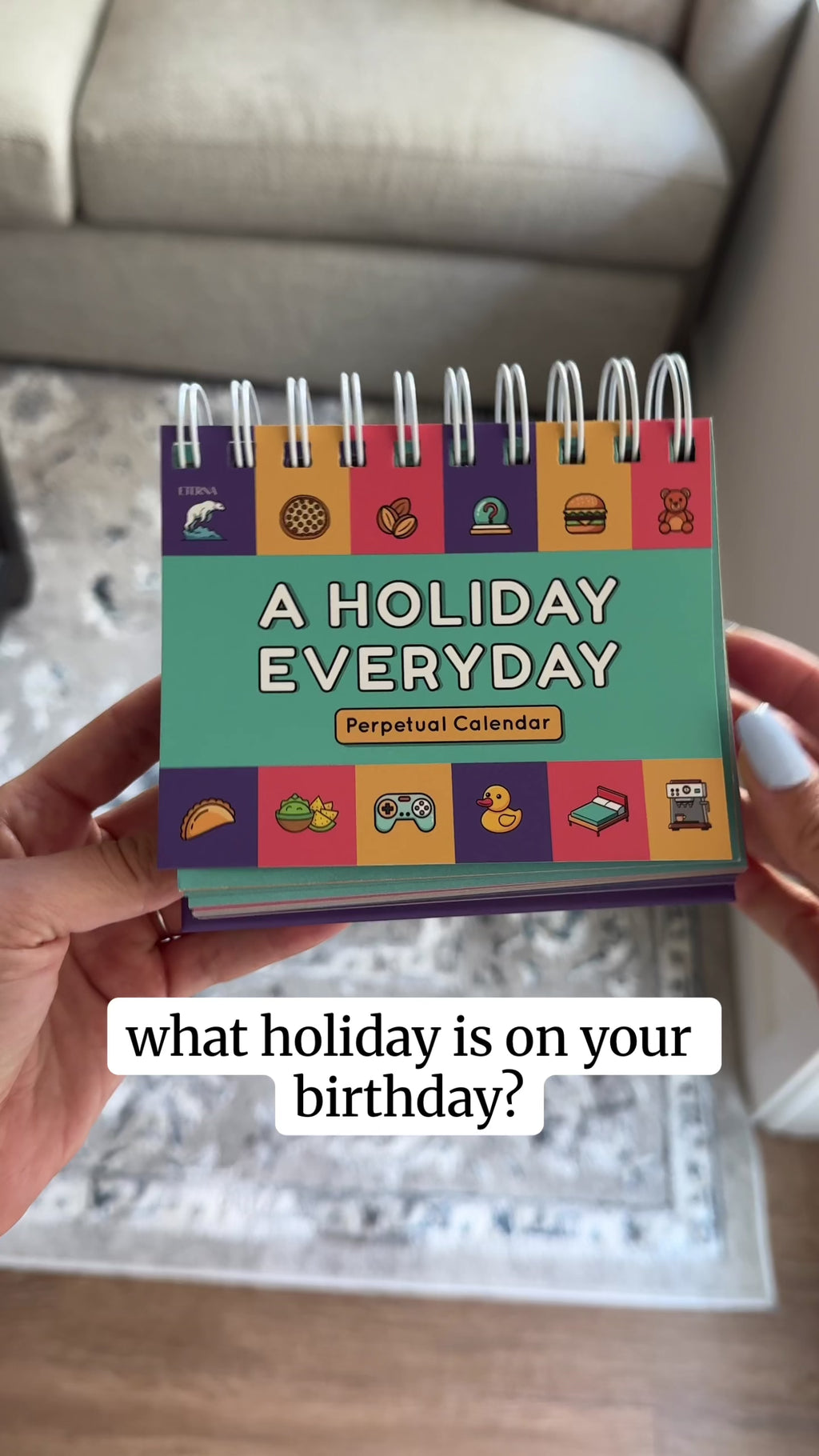 A Holiday Everyday Perpetual Calendar