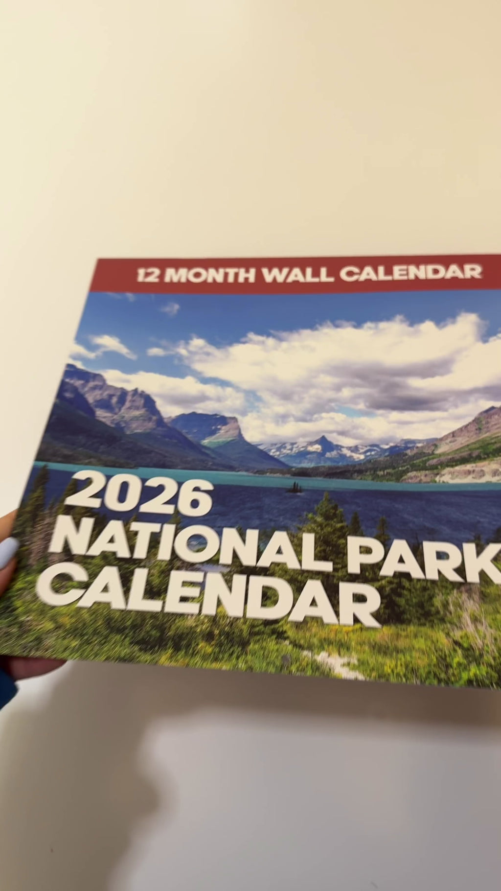 2026 National Parks Wall Calendar