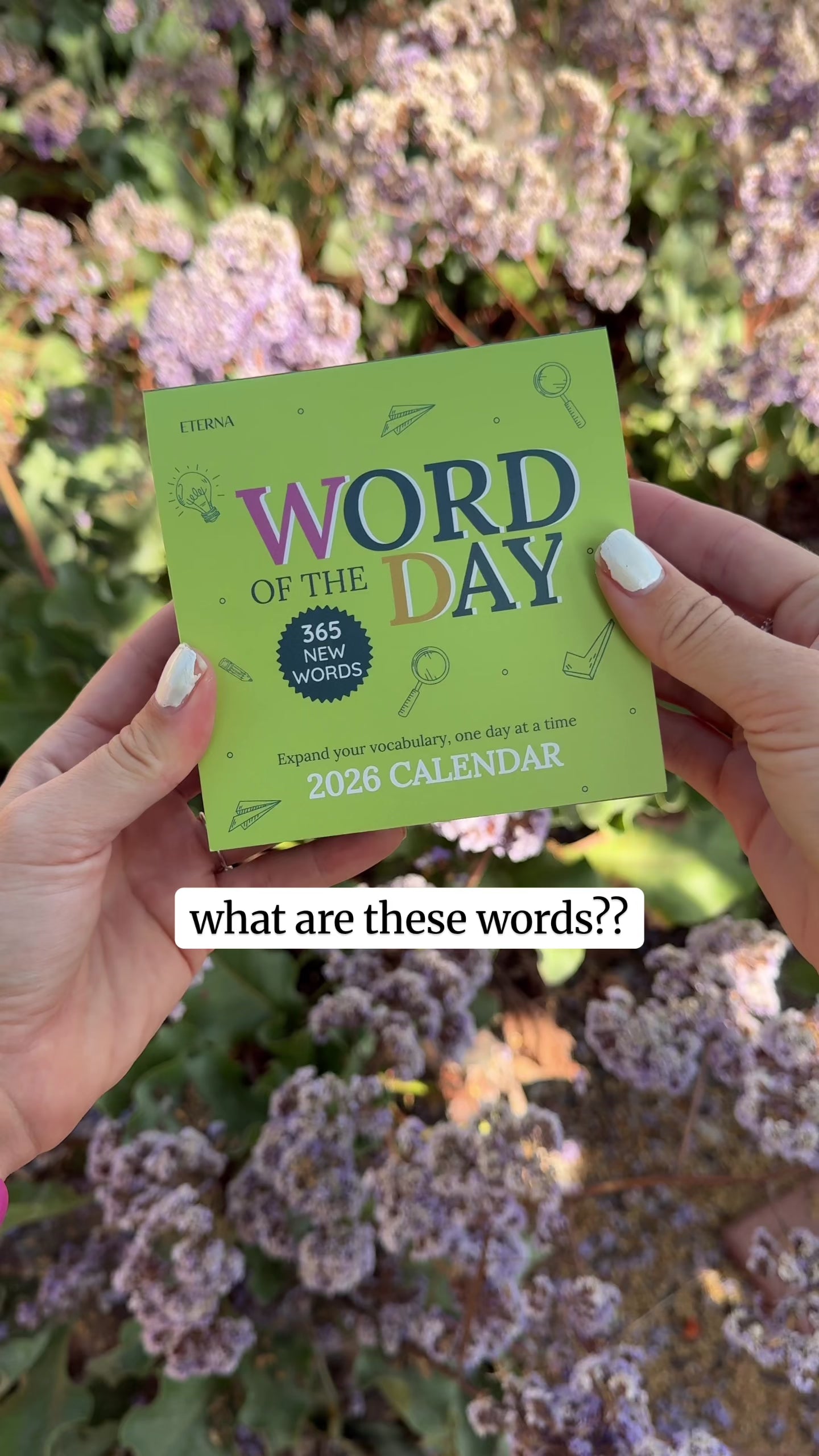 2026 Word Of The Day Calendar