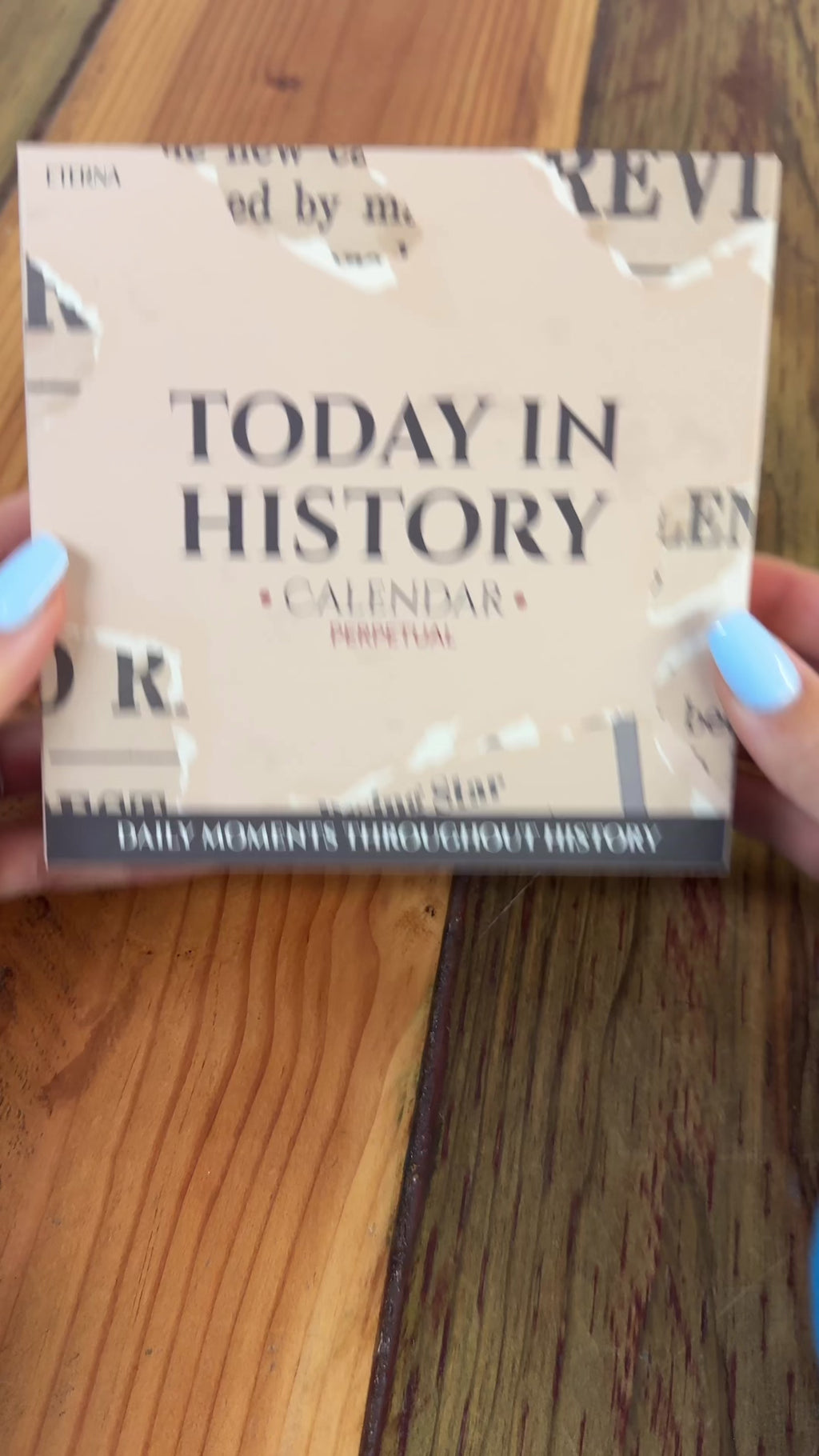 Today In History Perpetual Calendar