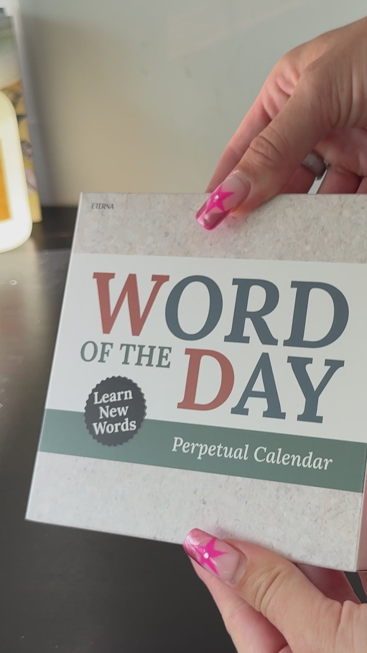 Perpetual Word of the Day Calendar