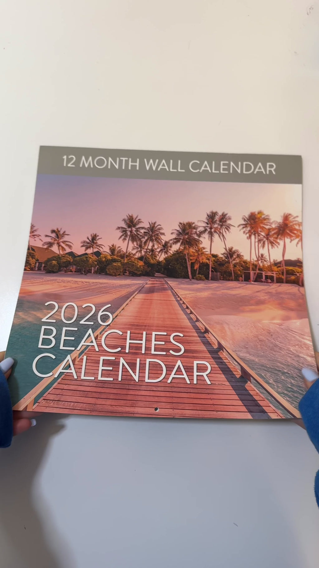 2026 Beaches Wall Calendar